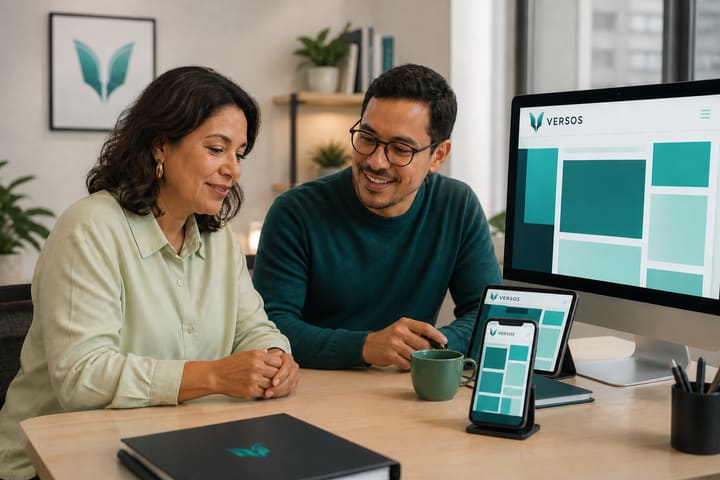Contenido de un sermón compartido entre computadora, celular y tableta